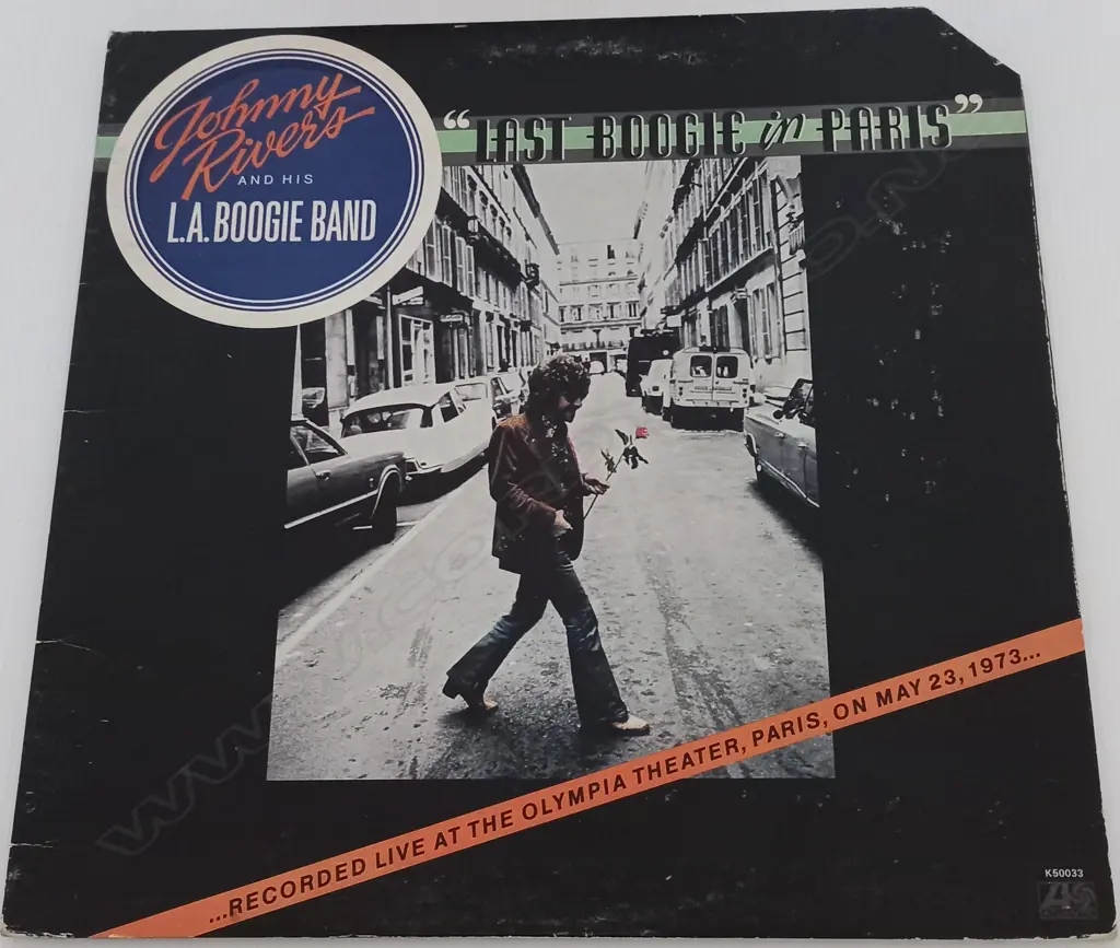 Johnny Rivers And His L. A. Boogie Band, Last Boogie In Paris Image 1++